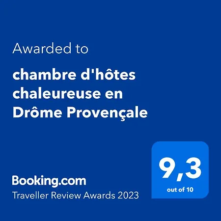 D'hôtes Chaleureuse En Drôme Provençale *
